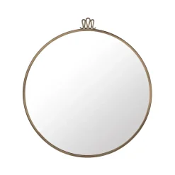 GUBI Espejos Redondos<Espejo Randaccio, Antique brass, large Color dorado