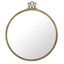 GUBI Espejos Redondos<Espejo Randaccio Circulare, Ø 42 cm Plateado