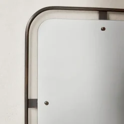 Audo Copenhagen Espejos De Pared<Espejo rectangular Nimbus, Bronzed brass Marrón