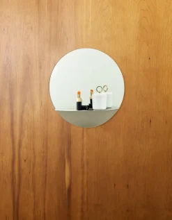 Normann Copenhagen Espejo redondo Horizon, Acero inoxidable Plateado Online