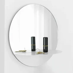 Normann Copenhagen Espejos Redondos|Espejos De Pared<Espejo redondo Horizon, Blanco