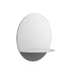 Normann Copenhagen Espejos Redondos|Espejos De Pared<Espejo redondo Horizon, Gris
