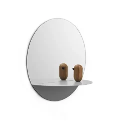 Normann Copenhagen Espejos Redondos|Espejos De Pared<Espejo redondo Horizon, Gris