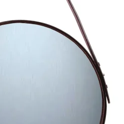 Ørskov Espejo redondo , , Ø 50 cm Marrón