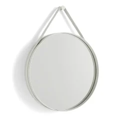 HAY Espejo Strap Mirror, Light grey Gris Clearance