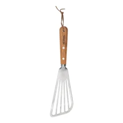 Heirol Espátula con agujeros inoxidable 30 cm, haya Marrón Clearance