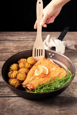 Kockums Jernverk Espátulas De Cocina Y Paletas<Espátula con agujeros Kockums 30 cm, haya Beige
