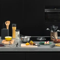 Brabantia Cucharas De Cocina<Espátula de madera Profile, madera de haya Marrón