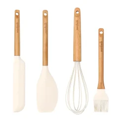Nordwik Otros Utensilios De Repostería<Espátula de haya, 29 cm, Crema MarrónBlanco