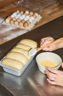 Nordwik Otros Utensilios De Repostería<Espátula de haya, 29 cm, Crema MarrónBlanco