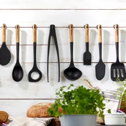 STAUB Espátulas De Cocina Y Paletas<Espumadera , 31 cm Negro