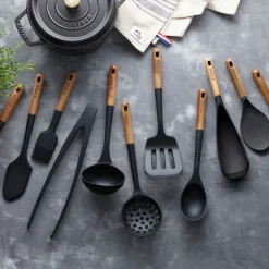 STAUB Cucharas De Cocina<Espumadera 31 cm, 31 cm Negro