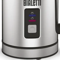 Bialetti Espumador de leche Hot and Cold, 24 cl PlateadoNegro Hot