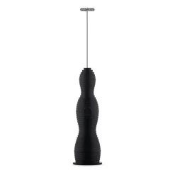 Alessi Espumador de leche Pulcina 27,5 cm, Negro Clearance