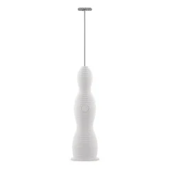 Alessi Espumador de leche Pulcina 27,5 cm, Blanco Hot