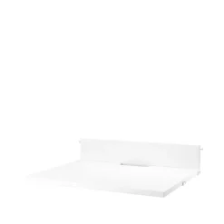 String Estanterias String<Estante con ranuras para cables , , 58x47 cm Blanco