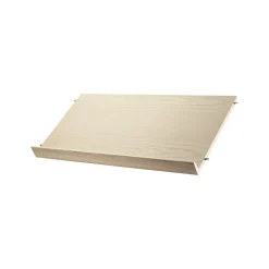 String Revisteros<Estante para revistero madera, Chapa de fresno, 78x30 cm Beige