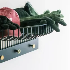 KLONG Estantes Percheros|Estantes Percheros<Estante para sombreros Lunett, Negro