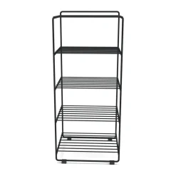 Maze Estante para zapatos Shoescraper, Negro
