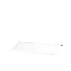 String Estante para zapatos metal, , 78x30 cm Blanco New