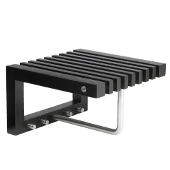 Fritz Hansen Estantes Percheros|Estantes Percheros<Estante perchero Cutter mini, roble lacado Negro