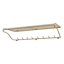 Maze Estantes Percheros|Estantes Percheros<Estante perchero Hat Rack L, latón Color dorado