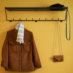 Maze Estante perchero Hat Rack L, Negro New