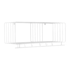 Scandi Living Estantes Percheros|Estantes Percheros<Estante perchero Nod 90 cm, White Blanco