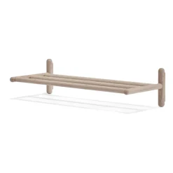 Stolab Estantes Percheros|Estantes Percheros<Estante perchero o zapatero Miss Holly 73 cm, Aceite blanco Beige