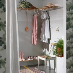 Essem Design Estantes Percheros|Estantes Percheros<Estante perchero o zapatero Nostalgi , roble, blanco MarrónBlanco