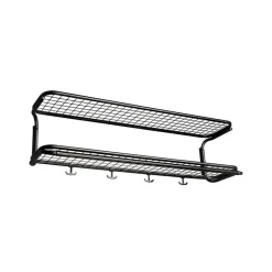 Essem Design Estante sombrerero Classic 650, /, 2 niveles, 50 cm Negro Discount