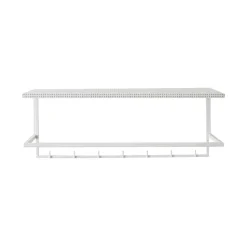 Kristina Dam Studio Estante sombrerero Grid, White Blanco Outlet
