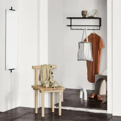 Kristina Dam Studio Estante sombrerero Grid, White Blanco Outlet