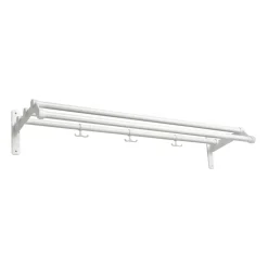 Essem Design Estantes Percheros|Estantes Percheros<Estante sombrerero Nostalgi 291 100 cm, - Blanco
