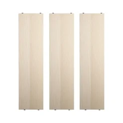String Estante , Fresno, 78x20 cm, paquete de 3 Beige New
