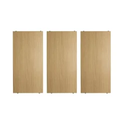 String Estanterias String|Estantes Y Estanterías De Pared<Estante , Roble, 58x30 cm, paquete de 3 Beige