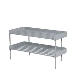 SMD Design Baldas Y Estantes Zapateros|Baldas Y Estantes Zapateros<Estante zapatero Alfred, claro Gris