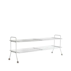 Maze Estante zapatero Bill Shoe Shelf L, Blanco Discount