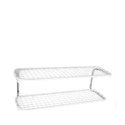 Essem Design Baldas Y Estantes Zapateros|Baldas Y Estantes Zapateros<Estante zapatero Classic 650, /cromo, 2 niveles, 110 cm Blanco