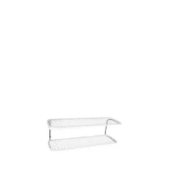 Essem Design Estante zapatero Classic 650, /cromo, 2 niveles, 60 cm Blanco Sale