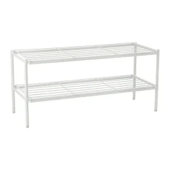 Scandi Living Baldas Y Estantes Zapateros|Baldas Y Estantes Zapateros<Estante zapatero Nod 80x30x37 cm, White Blanco