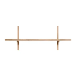 Andersen Furniture Estantes Y Estanterías De Pared|Estantes Y Estanterías De Pared<Estantería de pared A Light Shelf 90x21x35 cm, Oak Marrón