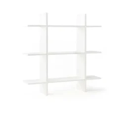 Kid's Concept Almacenaje Infantil<Estantería de pared con 3 baldas Star, Blanco