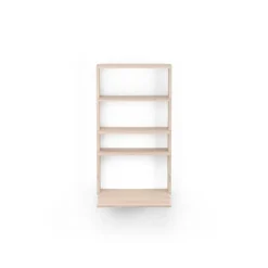 Massproductions Escritorios<Estantería de pared con escritorio Gridlock - M1-A4-0-D, Natural Ash Beige