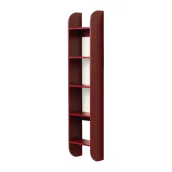 TÔNN furniture Estantes Y Estanterías De Pared|Estantes Y Estanterías De Pared<Estantería de pared Flaneaur 27x128 cm, Burgundy Rojo