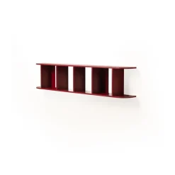 TÔNN furniture Estantes Y Estanterías De Pared|Estantes Y Estanterías De Pared<Estantería de pared Flaneaur 27x128 cm, Burgundy Rojo