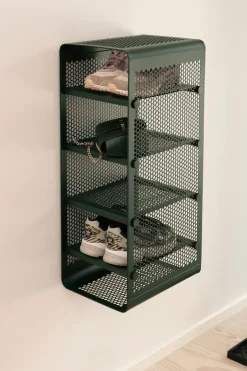 Tica copenhagen Baldas Y Estantes Zapateros|Baldas Y Estantes Zapateros<Estantería de pared Tica Rack Wall large, Dark green Verde