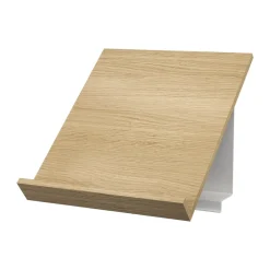 Pira Revisteros<Estantería para revistas G2 , Roble blanco-blanco MarrónBlanco