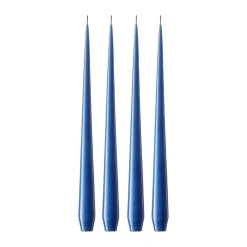 Ester & erik 4 Velas lacadas, Cornflower, 32 cm Azul Best