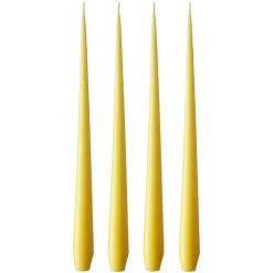 Ester & erik 4 Velas mate, Lemon drop 15, 32 cm Amarillo Clearance